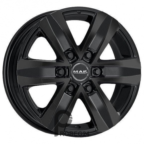 MAK Stone 6 8.5x20 6*139.7 ET30 DIA100.1 Gloss Black Литой