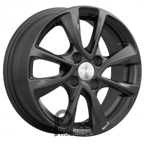 Скад Ницца 5.5x14 4*100 ET35 DIA67.1 Черный бархат Литой