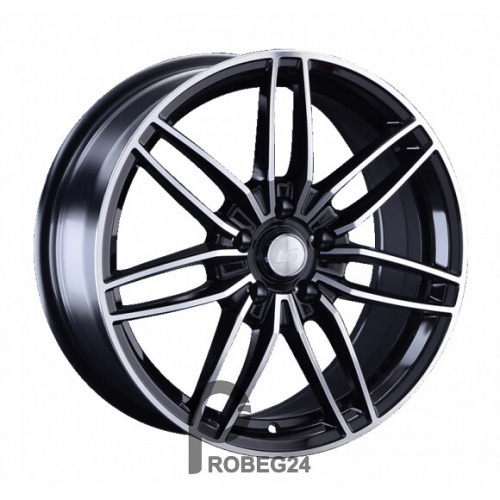 LS 1241 7.5x17 4*100 ET40 DIA60.1 BKF Литой