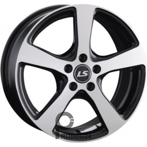 LS 956 7x17 5*112 ET40 DIA57.1 BKF Литой