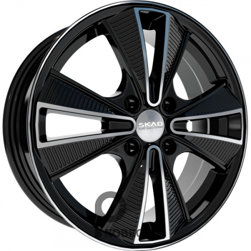 Скад Эко 6x16 4*108 ET37.5 DIA63.3 Алмаз Литой