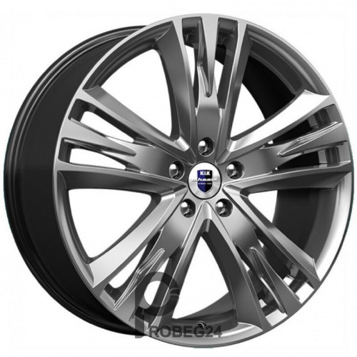 K&K Атлас 8.5x20 5*114.3 ET40 DIA66.1 Дарк платинум Литой
