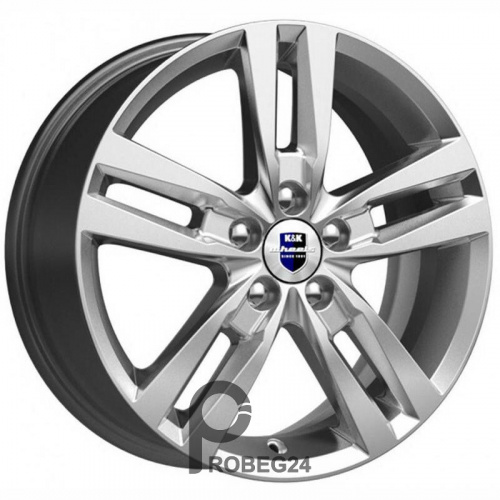 K&K Rassvet 6.5x16 5*100 ET48 DIA56.1 Сильвер Литой