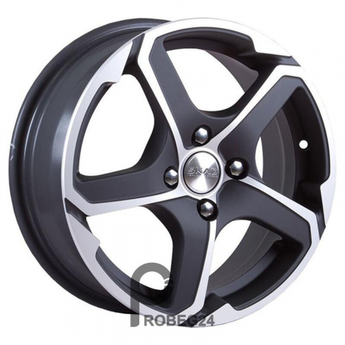 Скад Аллигатор 6x15 4*100 ET38 DIA67.1 Алмаз бархат Литой