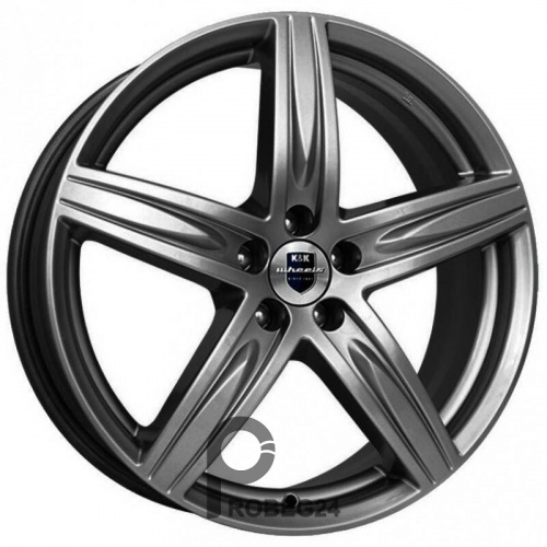 K&K Андорра 7x17 5*108 ET40 DIA67.1 Дарк платинум Литой