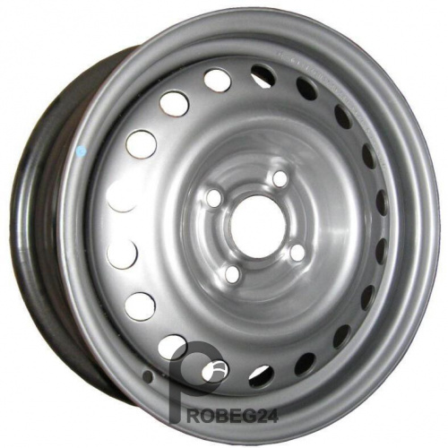 Trebl X40040 6x15 4*98 ET40 DIA58.1 Silver Штампованный