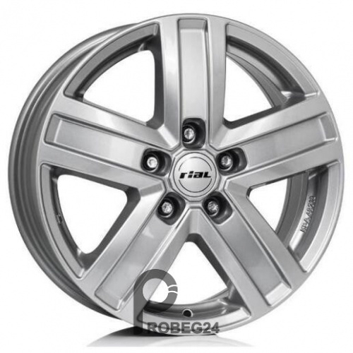 Rial Transporter 6 7x17 6*139.7 ET22 DIA100.1 Polar Silver Литой
