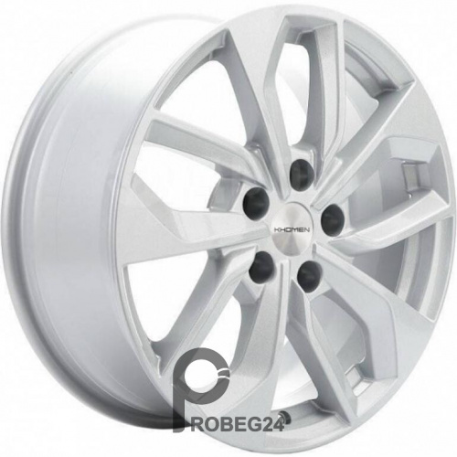 Khomen KHW 1703 7x17 5*112 ET46 DIA66.6 F-Silver Литой