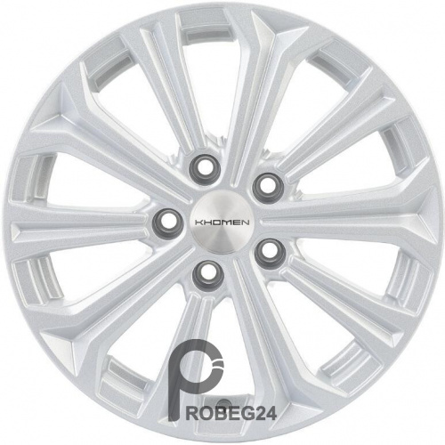 Khomen KHW 1610 6.5x16 5*112 ET46 DIA57.1 F-Silver Литой