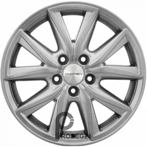 Khomen KHW 1706 7x17 5*114.3 ET39 DIA60.1 G-Silver Литой
