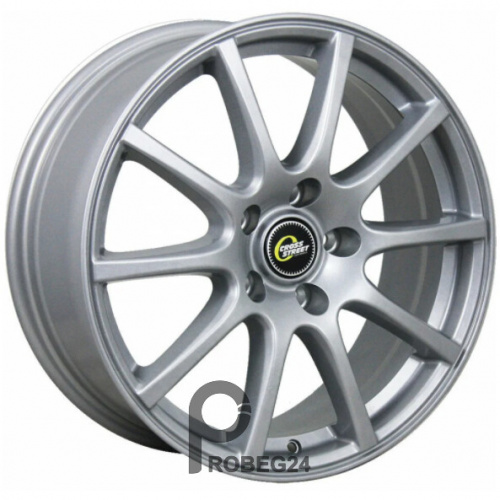 Cross Street CR-16 6x15 4*100 ET48 DIA54.1 Silver Литой