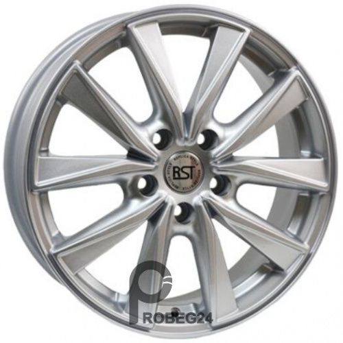 RST R057 7x17 5*108 ET50 DIA63.3 Silver Литой