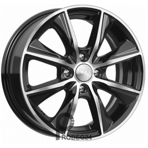Скад Порту 6x15 4*100 ET40 DIA60.1 Алмаз Литой