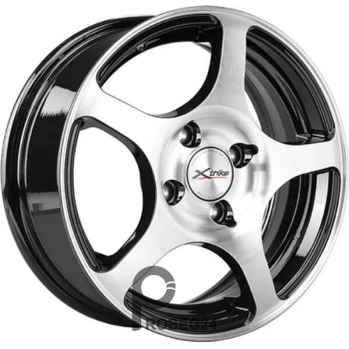 X'trike X-103 5.5x14 4*98 ET35 DIA58.6 BKFP Литой