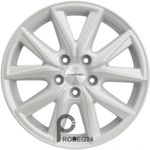 Khomen KHW 1706 7x17 5*114.3 ET53 DIA67.1 F-Silver Литой