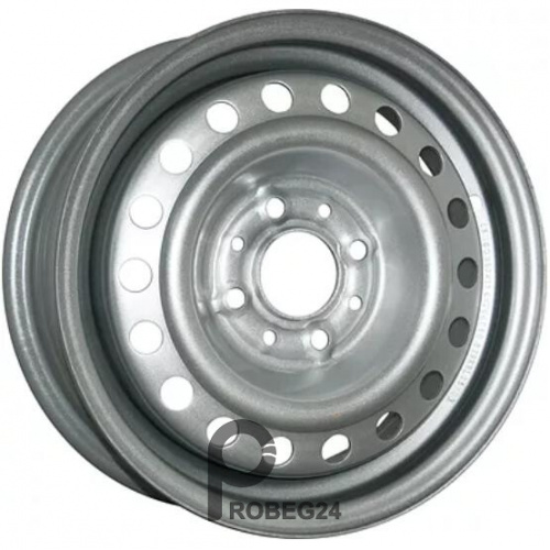 Trebl 9045 6.5x16 5*110 ET37 DIA65.1 Silver Штампованный