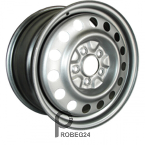 Trebl 9053 6.5x16 5*120 ET62 DIA65.1 Silver Штампованный