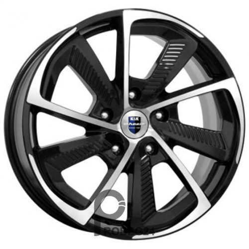 K&K C.T.G. 8x18 5*120 ET50 DIA65.1 Алмаз черный Литой