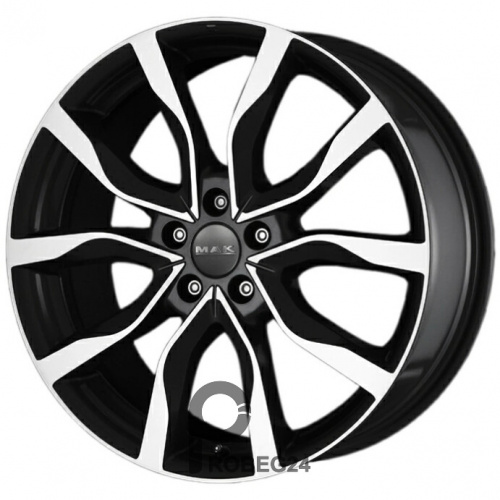 MAK Wolf 8x20 5*112 ET30 DIA76.1 Black mirror Литой