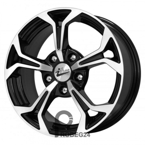 iFree Эрнесто 6.5x15 5*110 ET35 DIA65.1 Блэк Джек Литой