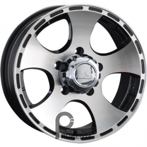 LS 795 7x16 5*139.7 ET5 DIA108.6 BKF Литой