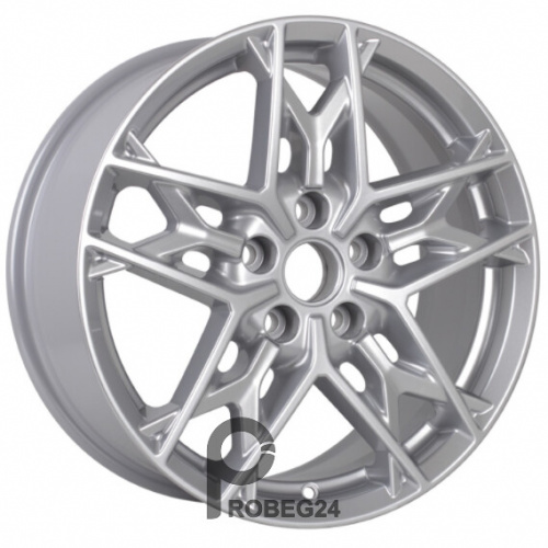 K&K КС894 7.5x17 5*114.3 ET50 DIA67.1 Сильвер Литой
