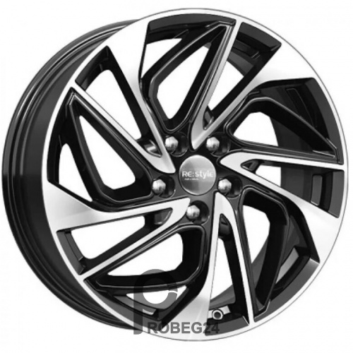 K&K КС883 7x18 5*114.3 ET51 DIA67.1 Алмаз черный SK Литой