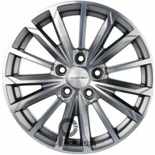 Khomen KHW 1611 6.5x16 5*108 ET50 DIA63.3 G-Silver-FP Литой
