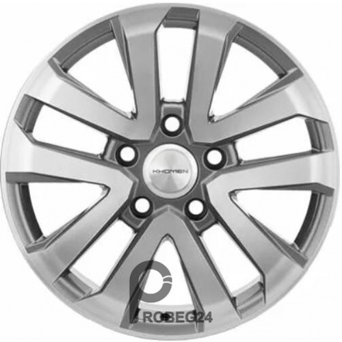 Khomen KHW 2003 8.5x20 5*150 ET45 DIA110.1 Brilliant Silver Литой