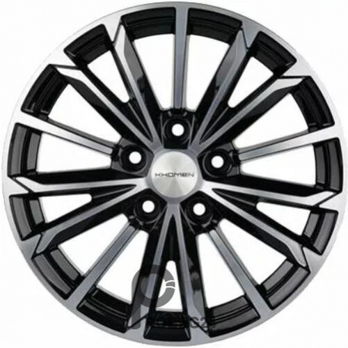 Khomen KHW 1611 6.5x16 5*112 ET41 DIA57.1 Black-FP Литой