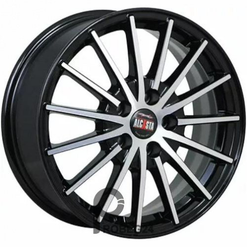 Alcasta M60 6.5x16 5*114.3 ET45 DIA67.1 BKF Литой