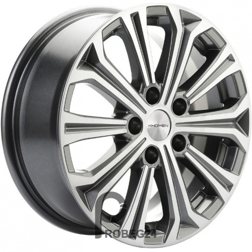 Khomen KHW 1610 6.5x16 5*115 ET41 DIA70.1 Gray-FP Литой