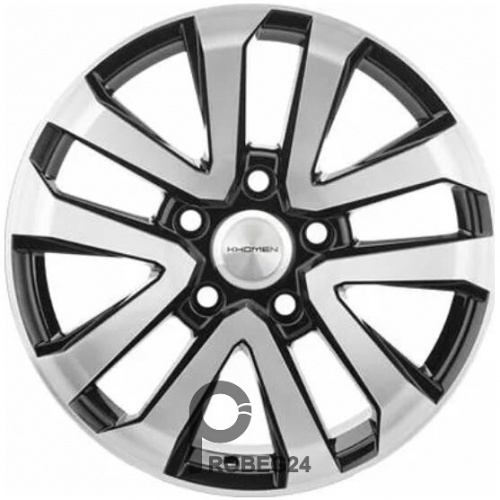Khomen KHW 2003 8.5x20 5*150 ET58 DIA110.1 Black-FP Литой