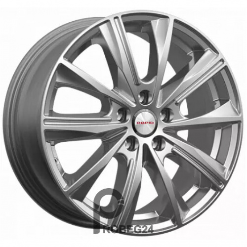 K&K Арнар 7x16 5*110 ET38 DIA67.1 Дарк платинум Литой