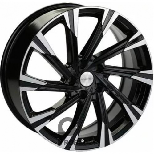 Khomen KHW 1901 7.5x19 5*114.3 ET38 DIA67.1 Black-FP Литой