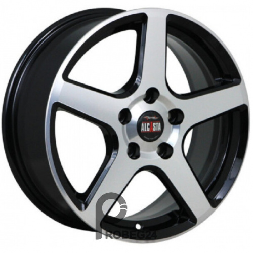 Alcasta M62 6.5x16 5*114.3 ET45 DIA66.1 BKF Литой