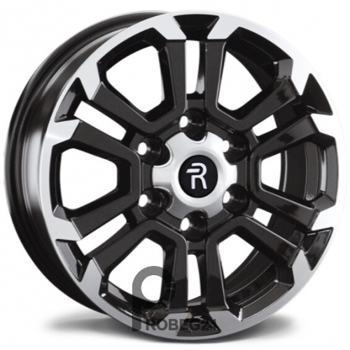 Replay Mi168 7x16 6*139.7 ET38 DIA67.1 BKF Литой