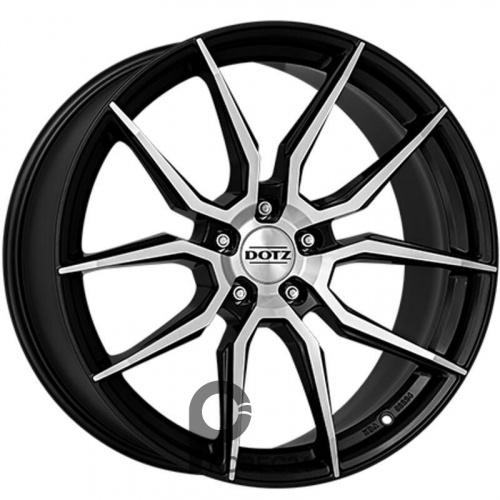 Dotz Misano dark 8x19 5*114.3 ET45 DIA71.6 HBFP Литой