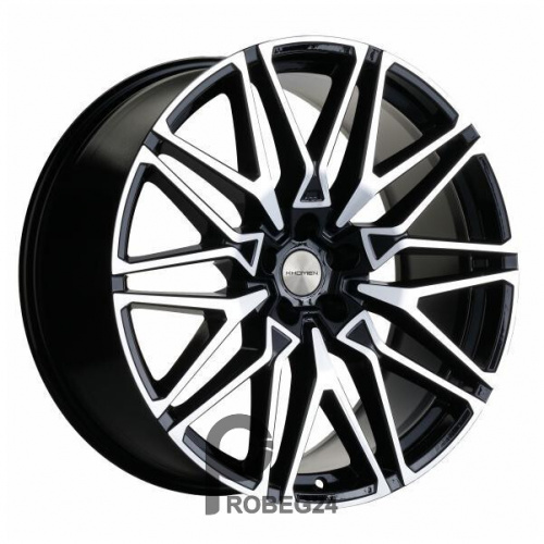 Khomen KHW 2103 9.5x21 5*112 ET37 DIA66.6 Black-FP Литой
