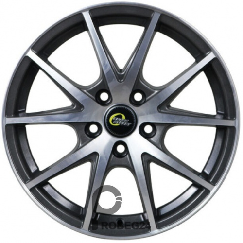 Cross Street CR-17 6x15 4*100 ET46 DIA54.1 BKF Литой