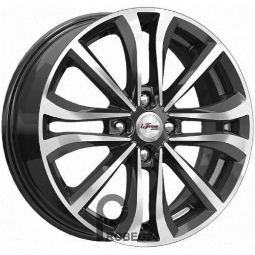 iFree Панган 6x16 4*100 ET45 DIA54.1 Блэк Джек Литой