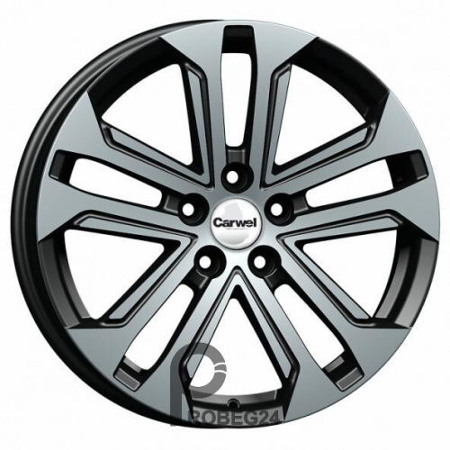 Carwel Витус 7x18 5*114.3 ET40 DIA66.1 AB Литой
