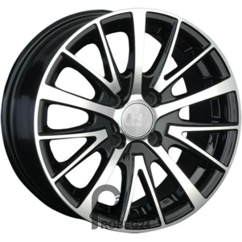 LS 808 7x16 5*114.3 ET40 DIA73.1 BKF Литой