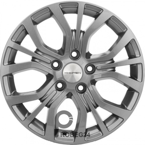 Khomen KHW 1608 6.5x16 5*120 ET51 DIA65.1 Gray Литой