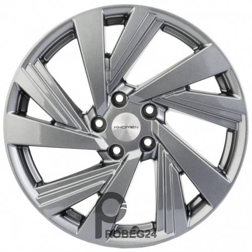 Khomen KHW 1801 7.5x18 5*112 ET43 DIA57.1 Gray Литой