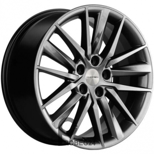 Khomen KHW 1807 8x18 5*114.3 ET50 DIA60.1 Gray Литой