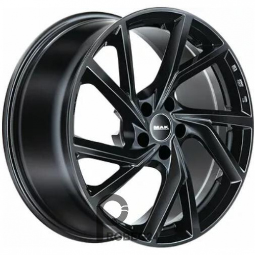 MAK Kassel 7.5x18 5*112 ET51 DIA57.1 Gloss Black Литой