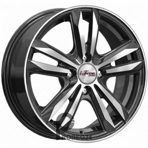 iFree Маскот 6x15 4*100 ET40 DIA67.1 Блэк Джек Литой