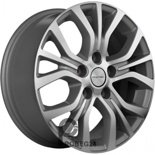 Khomen KHW 1608 6.5x16 5*120 ET49 DIA65.1 Gray-FP Литой