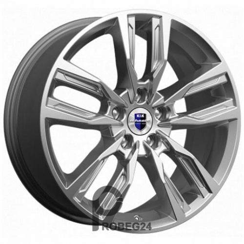 K&K Борэй 8x18 5*100 ET45 DIA67.1 Дарк платинум Литой